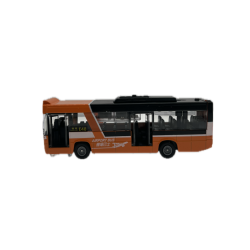 Sung Hing E48 Airport bus Die Cast Metal (Pull Back Action, To press with sound and light)