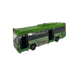 Sung Hing 6 Electric bus Die Cast Metal (Pull Back Action, To press with sound and light)