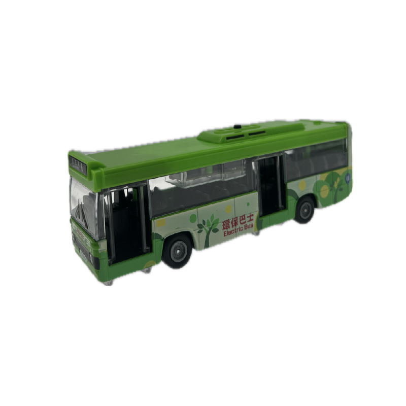 Sung Hing 6 Electric bus Die Cast Metal (Pull Back Action, To press with sound and light)